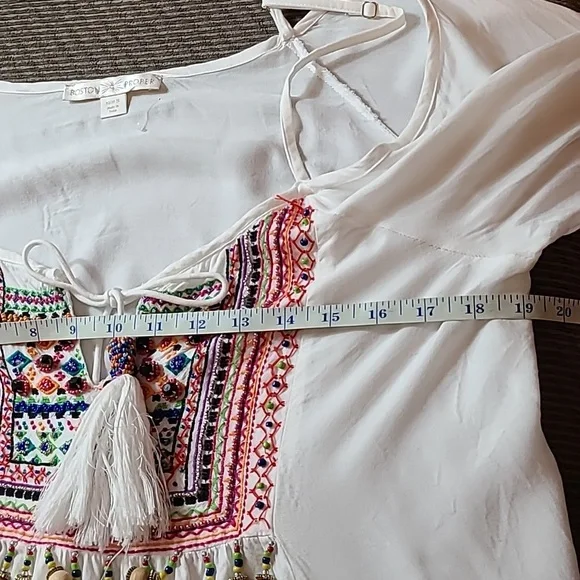 Boston Proper Beaded Dress - Picture 11 of 15